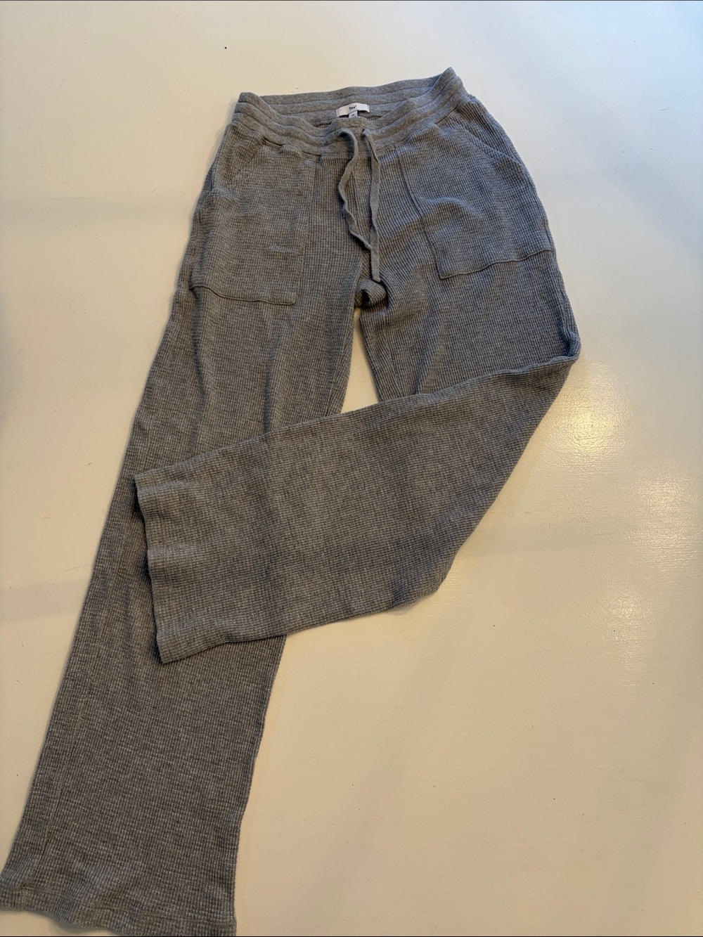 TNA Gray Knit Lounge Joggers